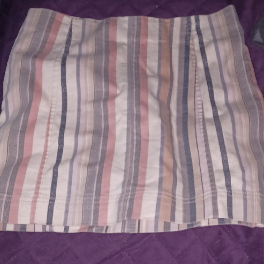 Altard State Striped Multi-Color Women's Skirt